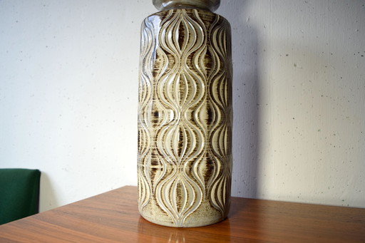 Vase en céramique vintage By Scheurich 1960 West Germany