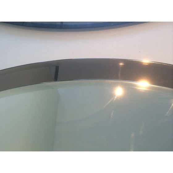 Image 1 of Paire de miroirs en verre vintage, 1970