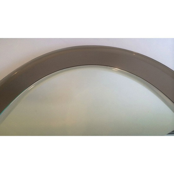 Image 1 of Paire de miroirs en verre vintage, 1970