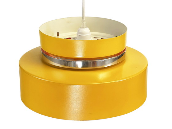 Image 1 of Lampe pendante jaune foncé par Carl Thore pour Granhaga. Suède 1970S