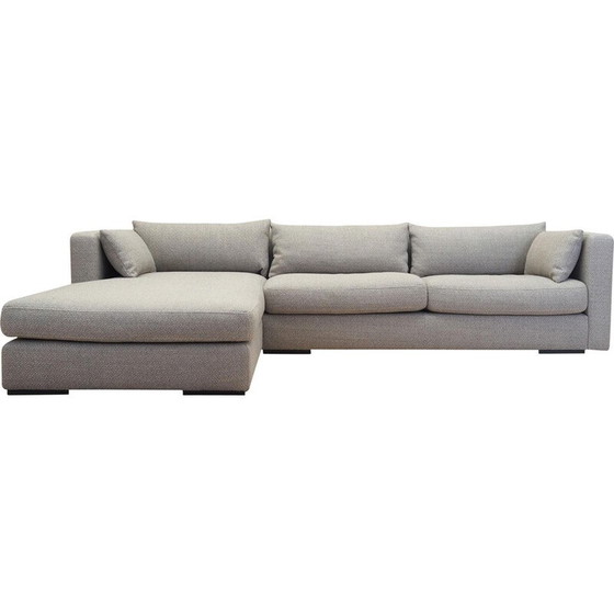 Image 1 of Canapé d'angle vintage scandinave gris, années 2000