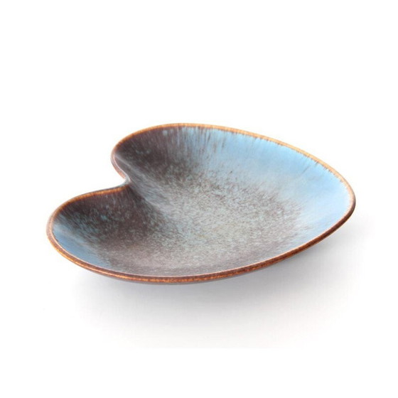 Image 1 of Tasse scandinave vintage marron et bleu par Gunnar Nylund pour Rorstran, 1960