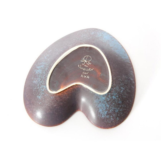 Image 1 of Tasse scandinave vintage marron et bleu par Gunnar Nylund pour Rorstran, 1960