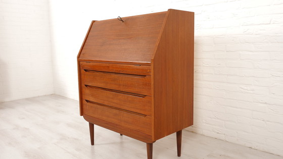 Image 1 of Secretaire vintage | danois | teck | 84 cm