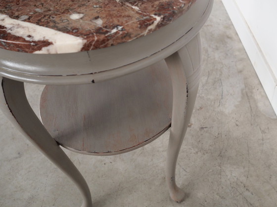 Image 1 of Table basse ronde en acajou, Design danois, 1960S, Production : Danemark