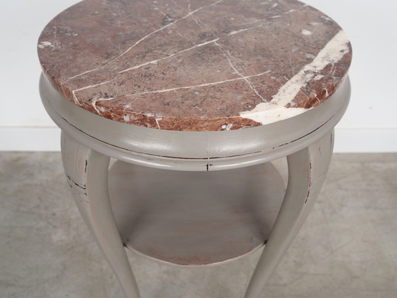 Image 1 of Table basse ronde en acajou, Design danois, 1960S, Production : Danemark