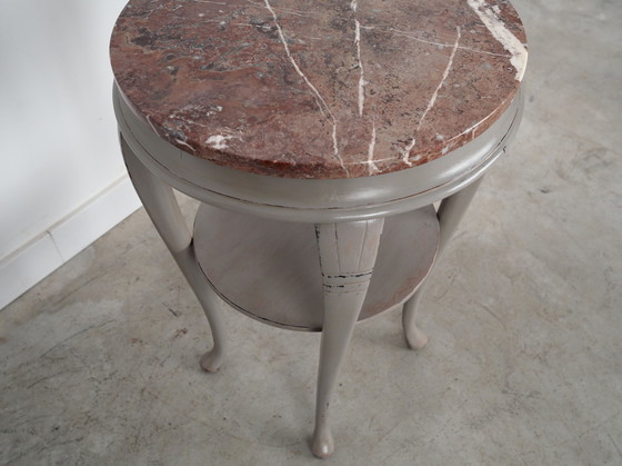 Image 1 of Table basse ronde en acajou, Design danois, 1960S, Production : Danemark