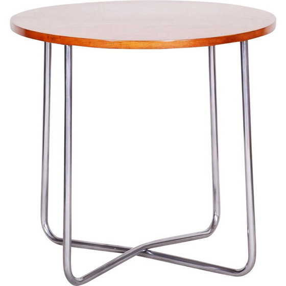 Image 1 of Table ronde vintage Bauhaus par Vichr and Co, 1930