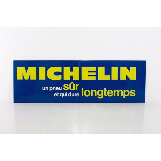 Image 1 of Plaque "Michelin" d'époque pour les Ets Chagnon, 1980