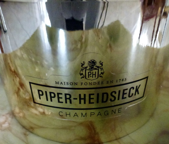 Image 1 of Piper-Heidsieck Oversized Lipstick Champagne Wine Cooler Limited Edition.