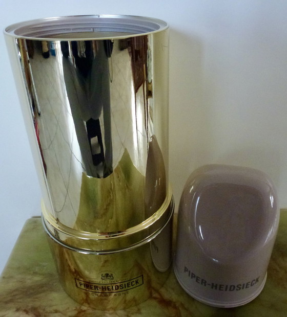 Image 1 of Piper-Heidsieck Oversized Lipstick Champagne Wine Cooler Limited Edition.