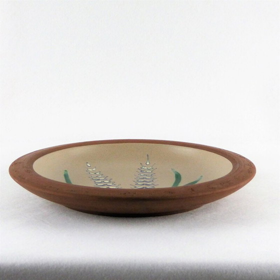 Image 1 of Assiette scandinave en céramique vintage, 1960