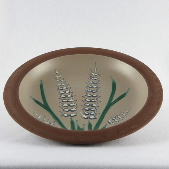 Image 1 of Assiette scandinave en céramique vintage, 1960