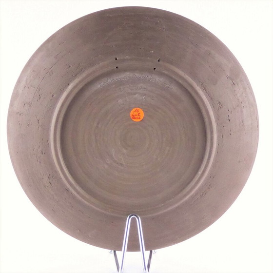 Image 1 of Assiette scandinave en céramique vintage, 1960