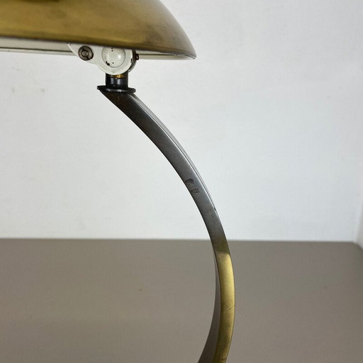 Lampe de bureau vintage 6751 en laiton flexible par Christian Dell pour Kaiser Idell, Allemagne années 1950