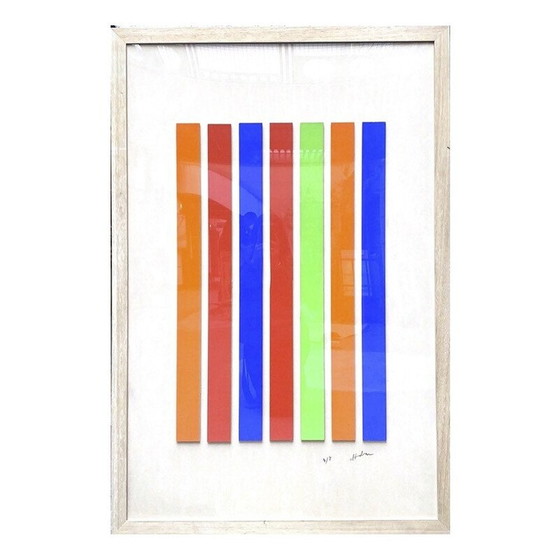 Image 1 of Collage vintage d'Albert Chubac, 1960-1970