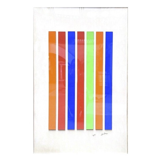 Image 1 of Collage vintage d'Albert Chubac, 1960-1970