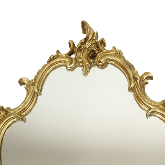 Image 1 of Miroir de style rococo avec console