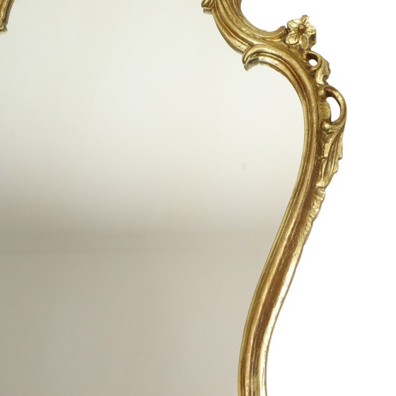 Image 1 of Miroir de style rococo avec console