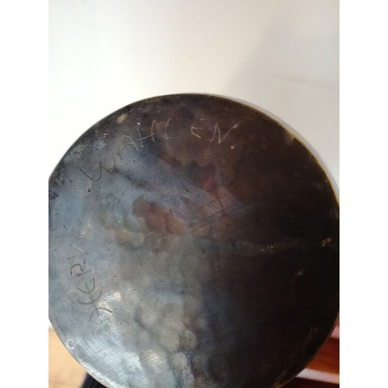 Image 1 of Vase ovoïde vintage d'Hervé Wahlen, 1980