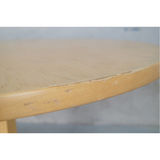Image 1 of Table basse ronde finlandaise vintage par Ilmari Lappalainen pour Asko, 1960