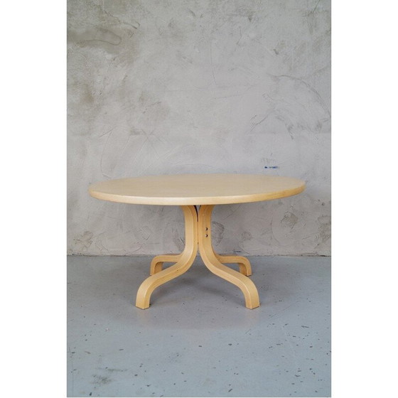 Image 1 of Table basse ronde finlandaise vintage par Ilmari Lappalainen pour Asko, 1960