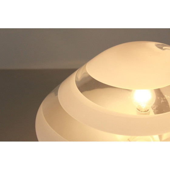 Image 1 of 1x Lampe de table vintage en verre de Murano par Carlo Nason pour Mazeega, Italie 1970