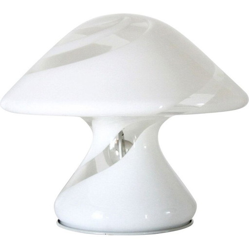 Lampe de table vintage en verre de Murano par Carlo Nason pour Mazeega, Italie 1970
