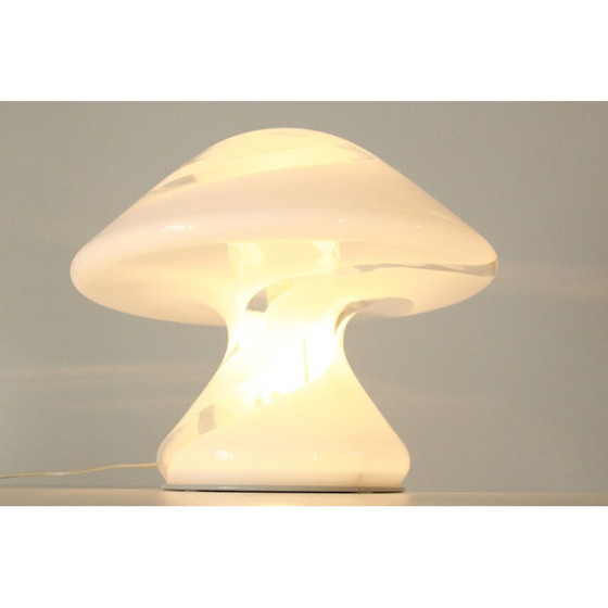 Image 1 of 1x Lampe de table vintage en verre de Murano par Carlo Nason pour Mazeega, Italie 1970