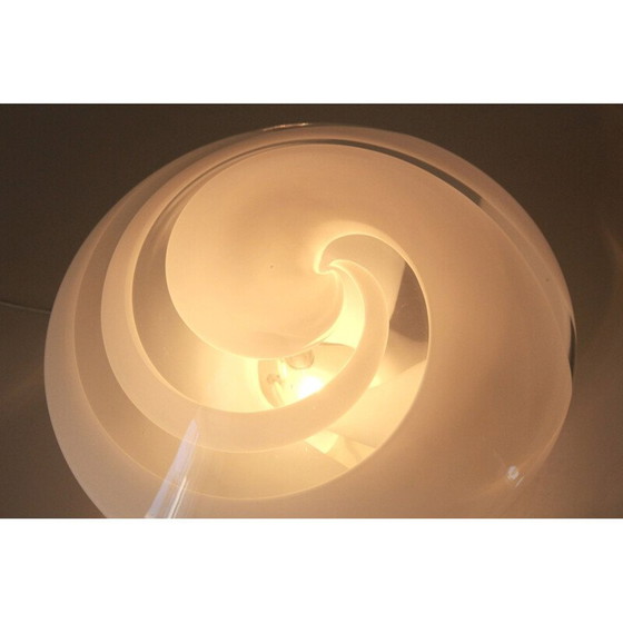 Image 1 of 1x Lampe de table vintage en verre de Murano par Carlo Nason pour Mazeega, Italie 1970