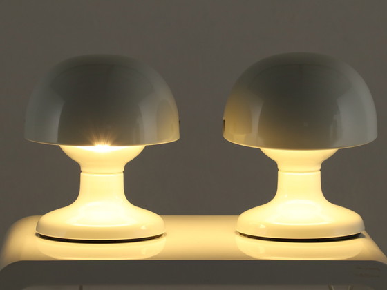 Image 1 of Lampes de table modèle Jucker par Tobia et Afra Scarpa par Flos, Italie, années 1960