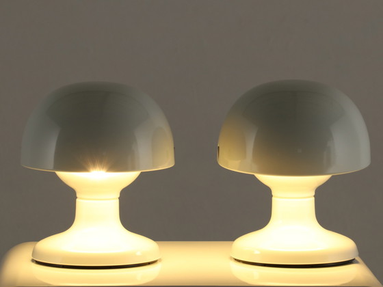 Image 1 of Lampes de table modèle Jucker par Tobia et Afra Scarpa par Flos, Italie, années 1960