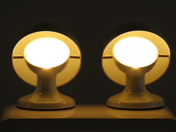 Image 1 of Lampes de table modèle Jucker par Tobia et Afra Scarpa par Flos, Italie, années 1960