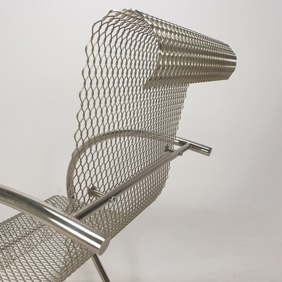 Image 1 of Fauteuil vintage "Sing Sing Sing" en acier tubulaire par Shiro Kuramata pour Xo, France 1985
