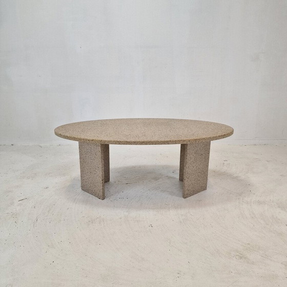 Image 1 of Table basse vintage en granit, Italie 1980