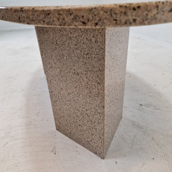 Image 1 of Table basse vintage en granit, Italie 1980