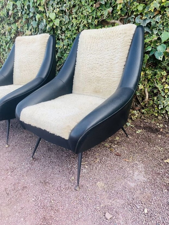 Image 1 of Paire De Fauteuils Vintage