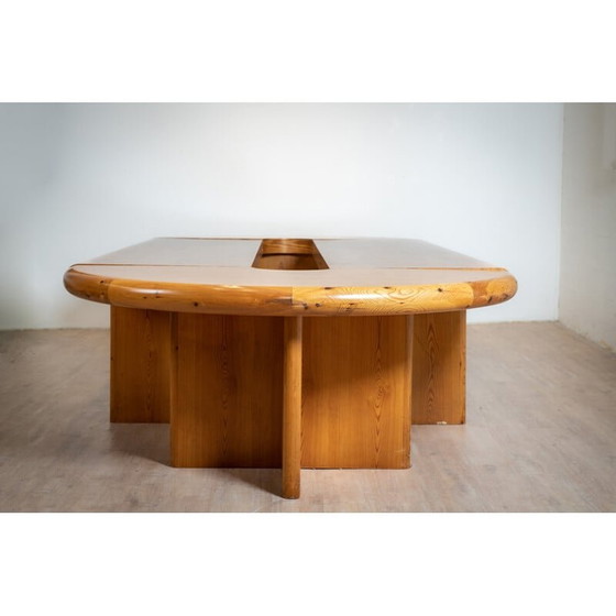 Image 1 of Table de conférence vintage par Rainer Daumiller pour Hirtshals Savværk Møbler, 1980