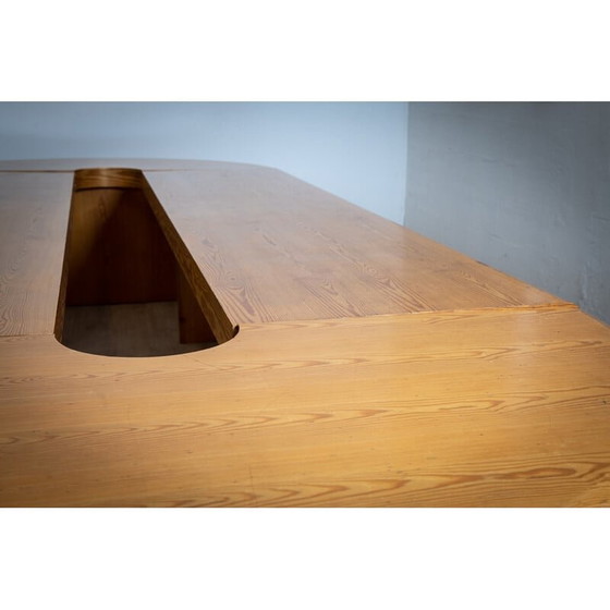 Image 1 of Table de conférence vintage par Rainer Daumiller pour Hirtshals Savværk Møbler, 1980