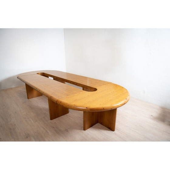 Image 1 of Table de conférence vintage par Rainer Daumiller pour Hirtshals Savværk Møbler, 1980