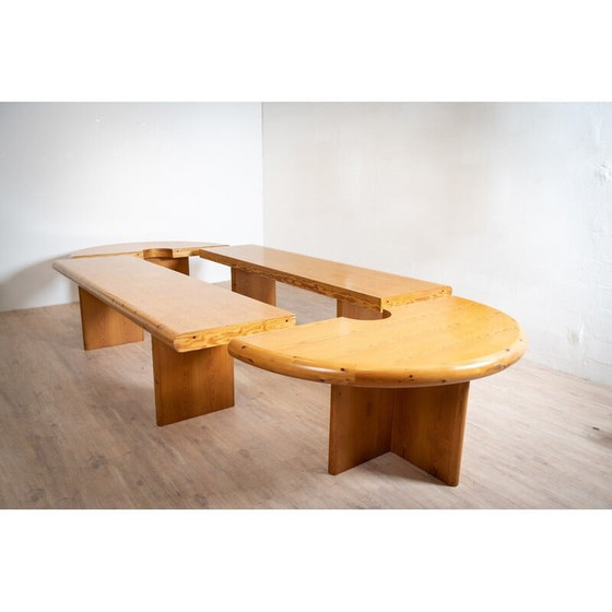 Image 1 of Table de conférence vintage par Rainer Daumiller pour Hirtshals Savværk Møbler, 1980