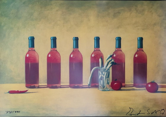 Image 1 of Andreas Scholz : "Rosé et tomates".