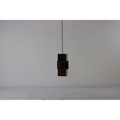 Suspension vintage Kubus par Jo Hammerborg pour Fog & Morup Danemark