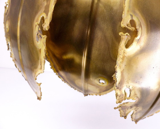 Image 1 of Suspension Brutaliste En Laiton Svend Aage Holm Sørensen 1960