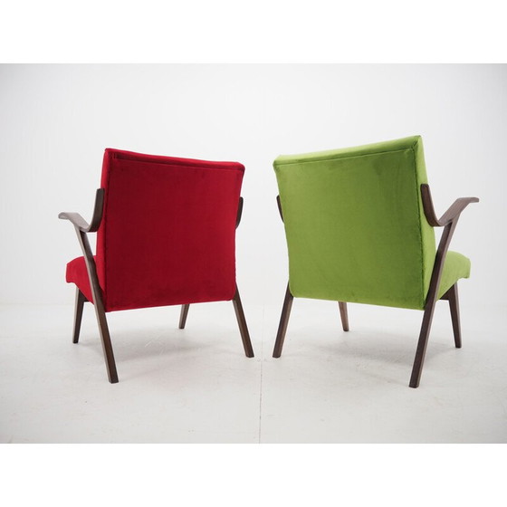 Image 1 of Paire de fauteuils vintage de Tatra Pravenec, Tchécoslovaquie 1960