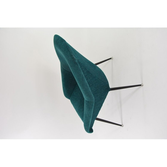 Image 1 of Fauteuil vintage en coquillage vert, 1970
