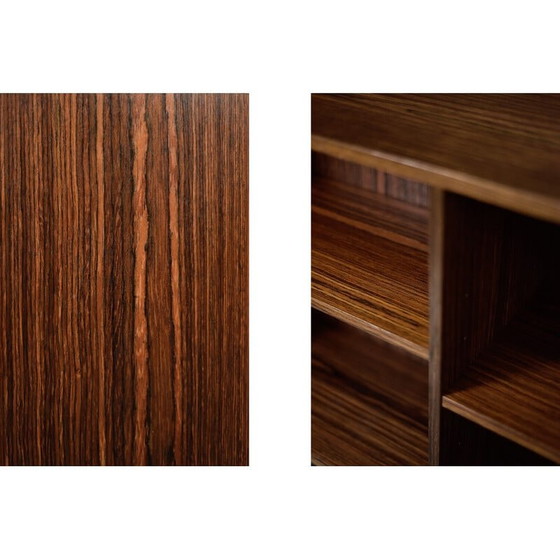 Image 1 of Bibliothèque vintage scandinave danoise en bois de rose, 1960s