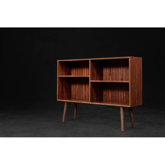 Image 1 of Bibliothèque vintage scandinave danoise en bois de rose, 1960s