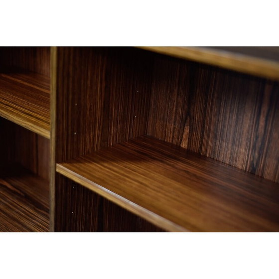 Image 1 of Bibliothèque vintage scandinave danoise en bois de rose, 1960s