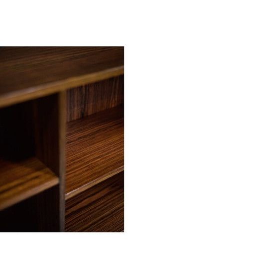 Image 1 of Bibliothèque vintage scandinave danoise en bois de rose, 1960s
